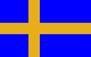 Inkscapeの練習 チュートリアル(1) スウェーデンの国旗